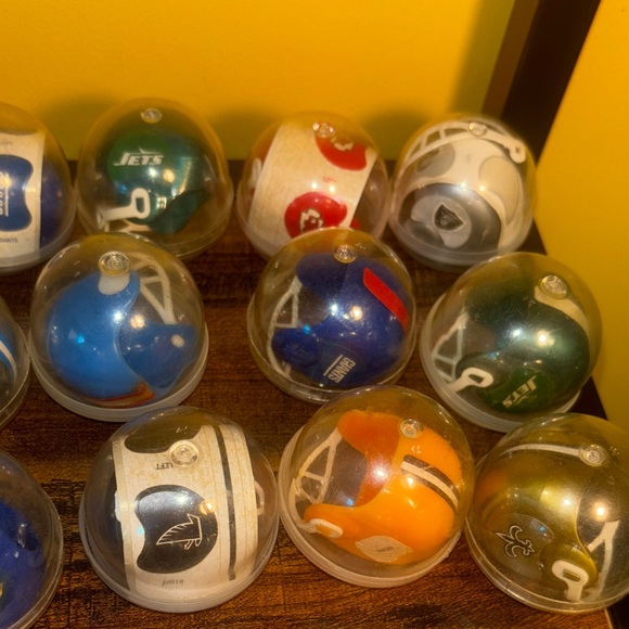Mini Football Helmet Toy Set - Multi-Color - Picture 4 of 6